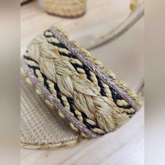 Sam edelman Iliana Heeled Sandals Womens 9 Espadrille Ankle Strap Platform Shoes - Picture 11 of 11